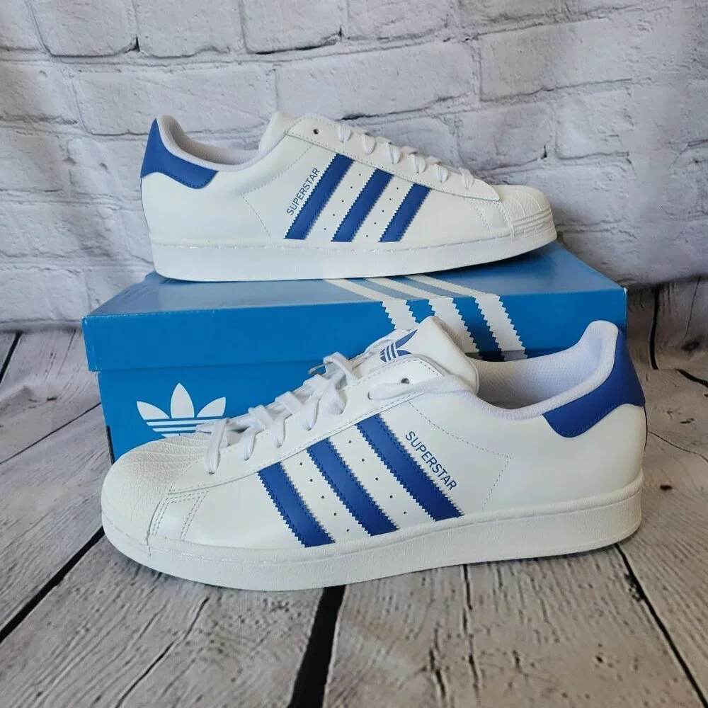 adidas Superstar Cloud White Blue